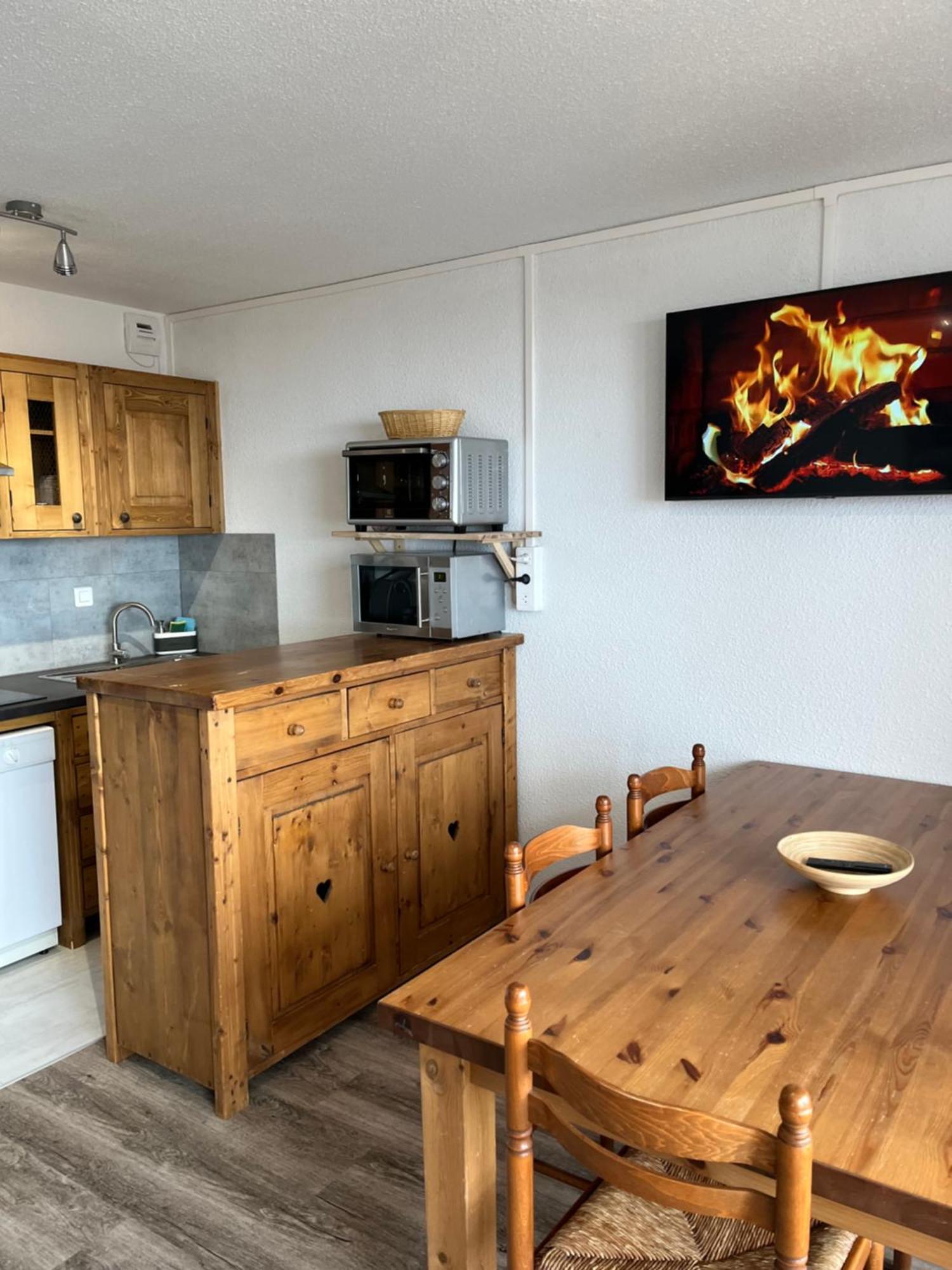 Chalet L'Hermine Val Thorens Buitenkant foto
